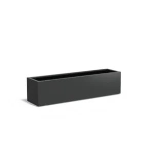 Gepoedercoat aluminium plantenbak rechthoek