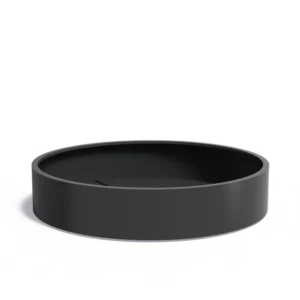 Gepoedercoat aluminum plantenbak rond