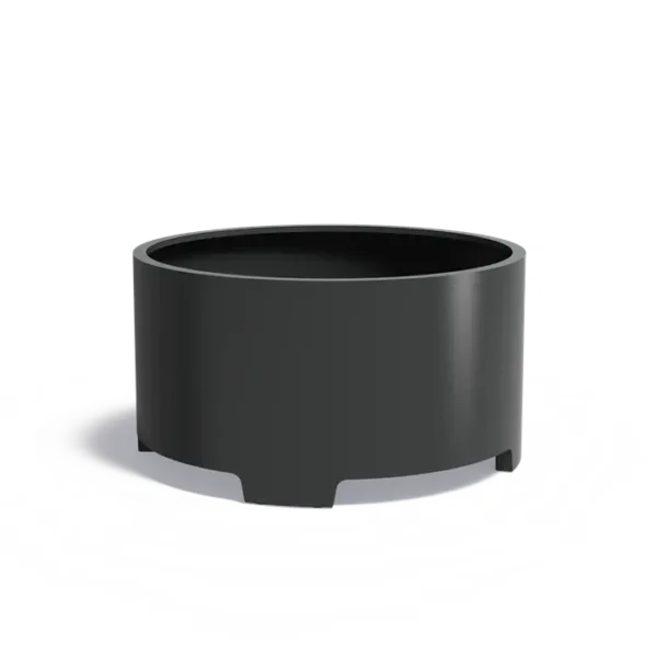 Gepoedercoat aluminum plantenbak rond - Afbeelding 2