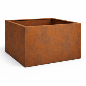 Cortenstaal plantenbak vierkant